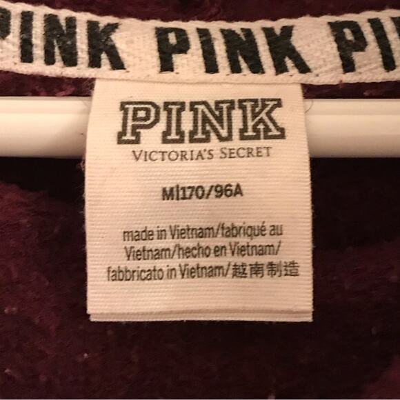 PINK Victoria's Secret Cowl Neck pullover sweatshirt size Medium - Picture 5 of 8